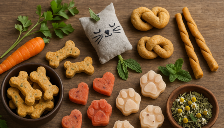DIY Pet Toys and Treats Using Herbs and Garden Ingredients
