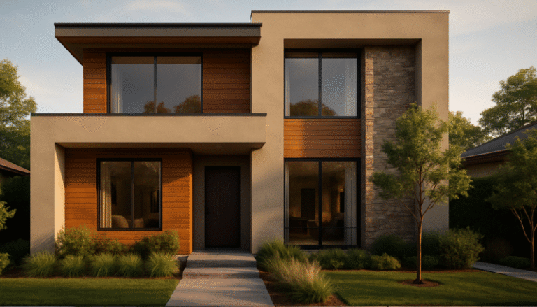 Modern Facade Trends for Medium-Sized Homes in 2025