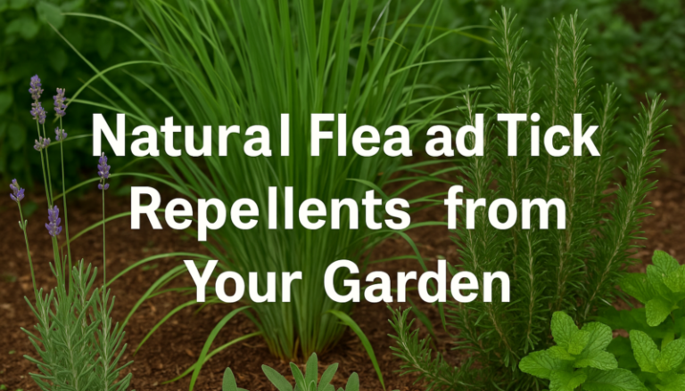 Natural Flea and Tick Repellents from Your Garden