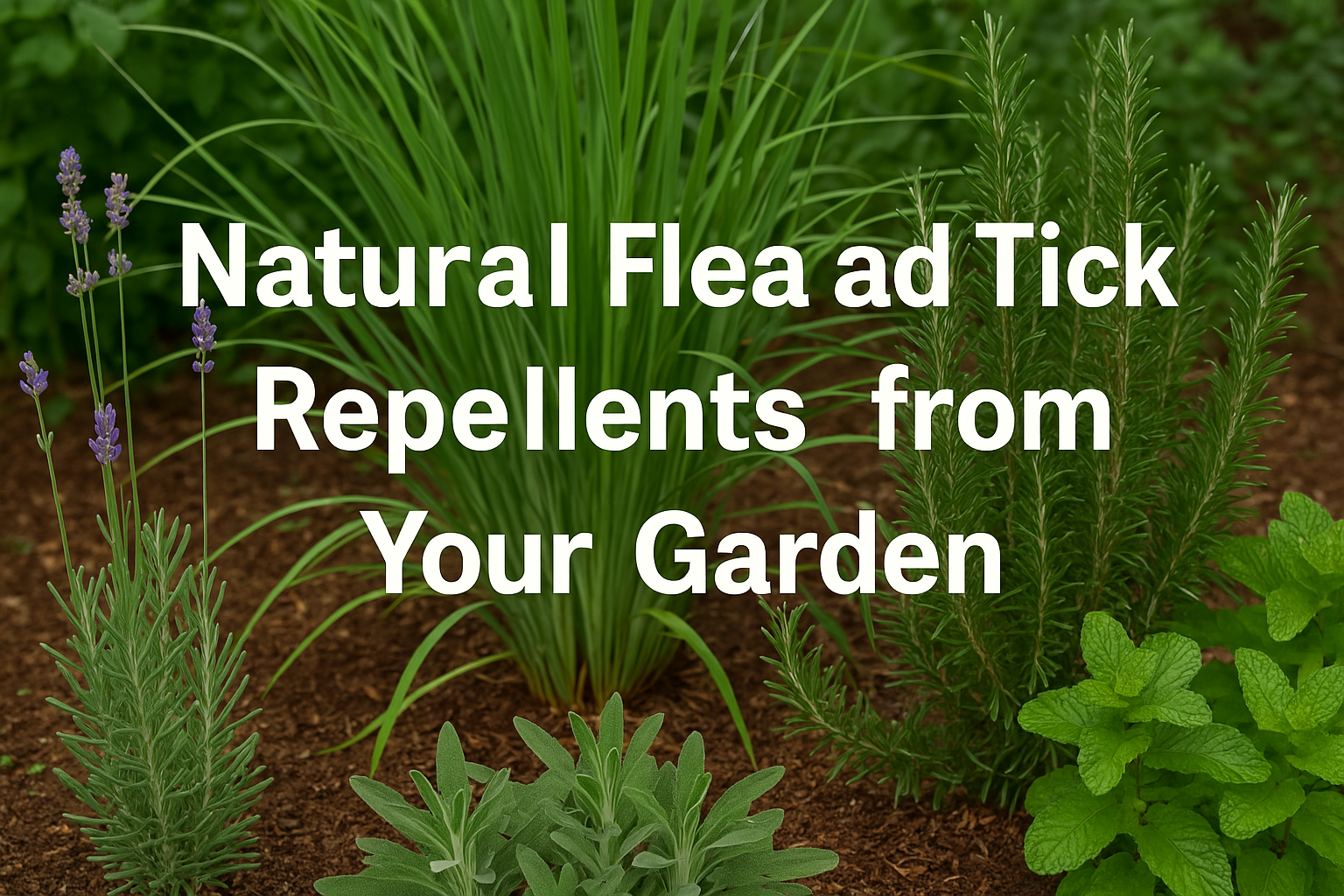 Natural Flea and Tick Repellents from Your Garden