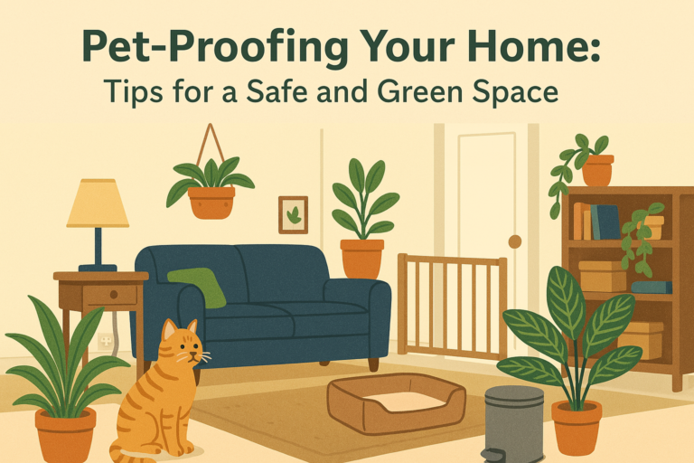 Pet-Proofing Your Home Tips for a Safe and Green Space