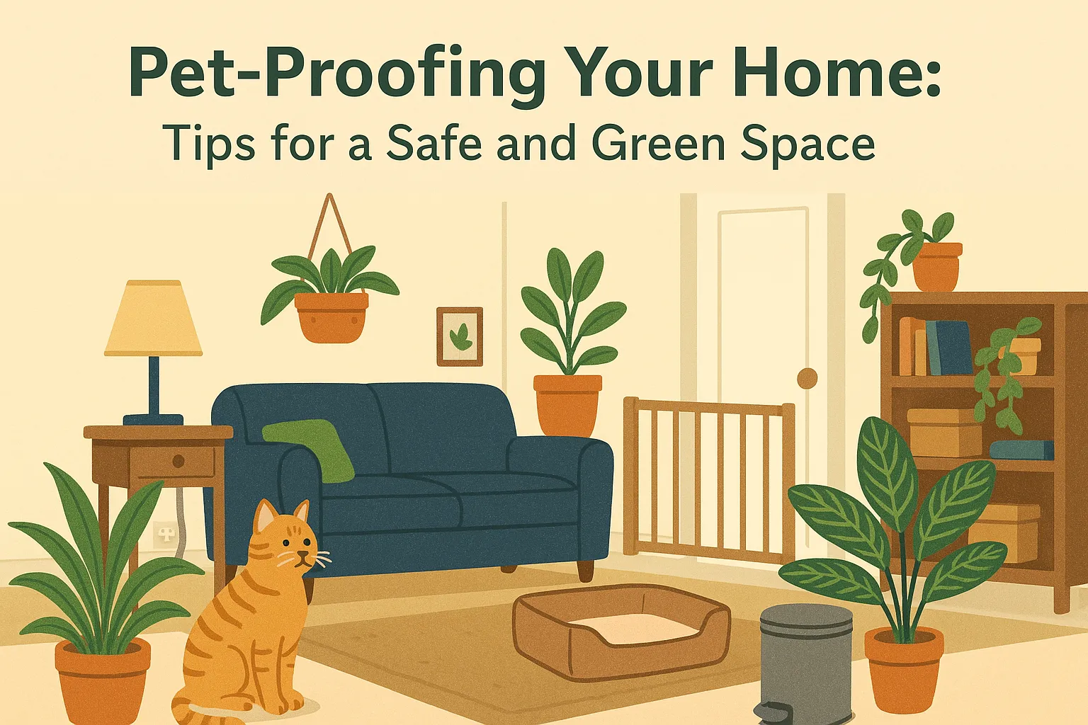Pet-Proofing Your Home Tips for a Safe and Green Space