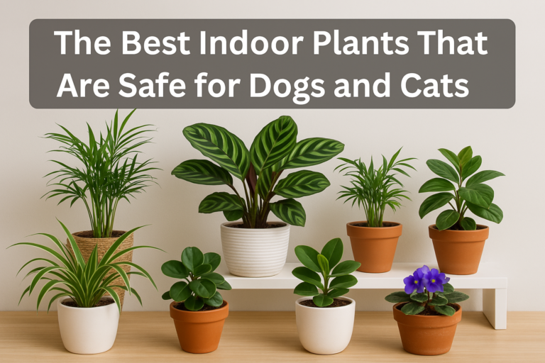The Best Indoor Plants That Are Safe for Dogs and Cats