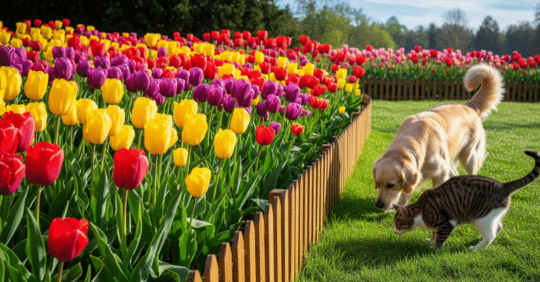 Are Tulips Safe for Pets Risks and Safe Alternatives