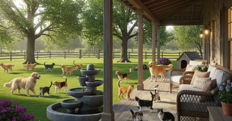 Designing Pet-Friendly Country Homes Safety and Comfort