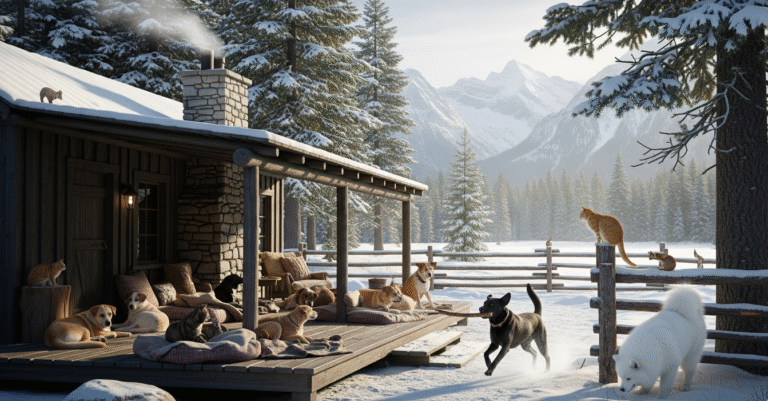 Designing a Safe and Comfortable Indoor Space for Cabin Pets