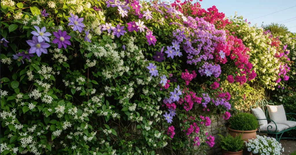 Flowering Vines for Walls Beautify Your Garden Fence