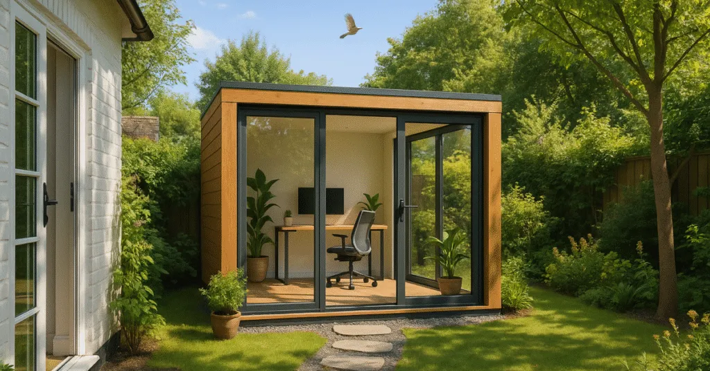 Garden Office Designs Blend Work with Nature