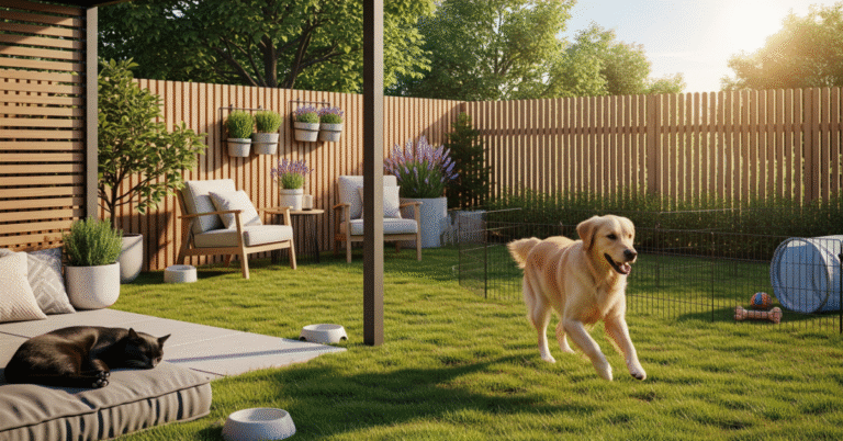 How to Design a Pet-Friendly Outdoor Living Space