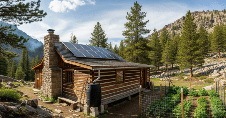 Living Off Grid Mountain Cabin Essentials