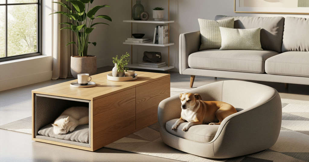 Modern Pet Furniture Stylish Tables for Your Pets
