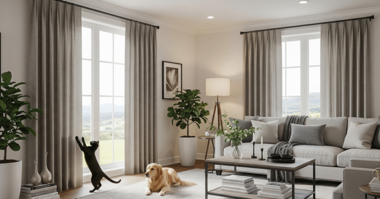 Pet Friendly Curtains Durable and Stylish Choices