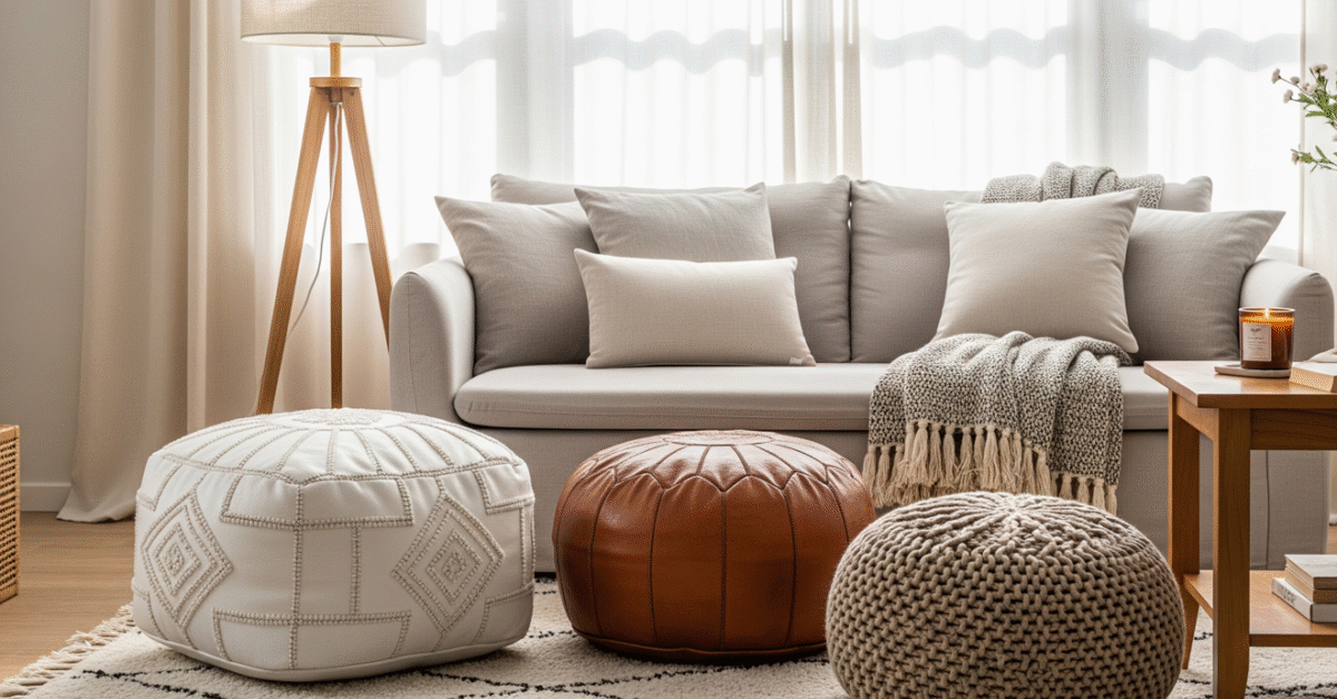 Pouf Care Tips to Keep Your Decor Fresh and Clean