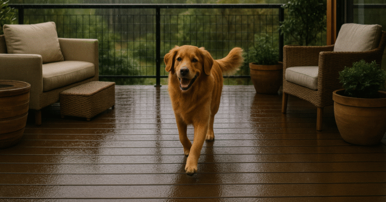 Protecting Pets on Wet Decks Tips for a Safe Outdoor Space