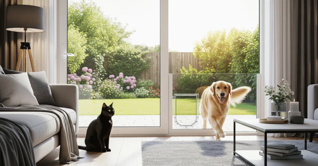 Selecting Glass Pet Doors Essential Safety and Style Advice