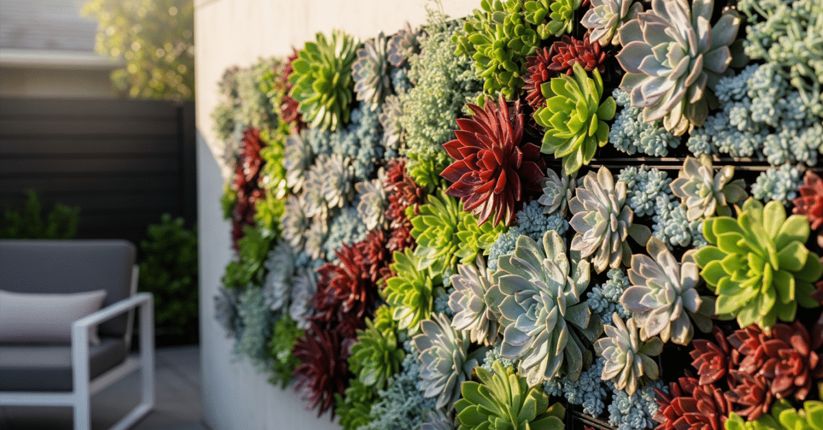 Succulents Wall Plants Durable and Stylish Choices