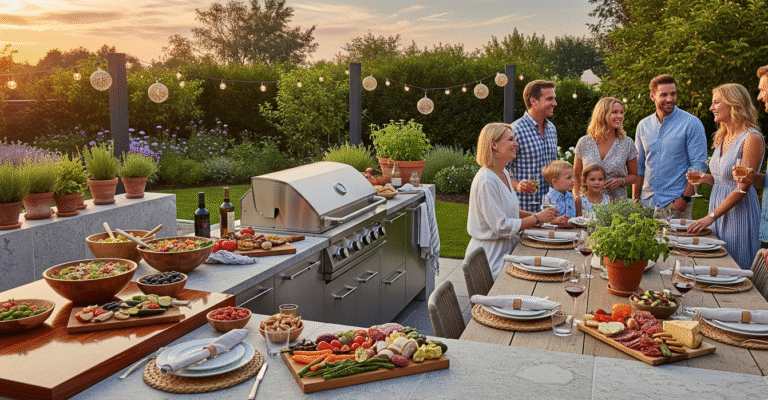 Top Outdoor Kitchen Ideas for a Functional Barbecue Area