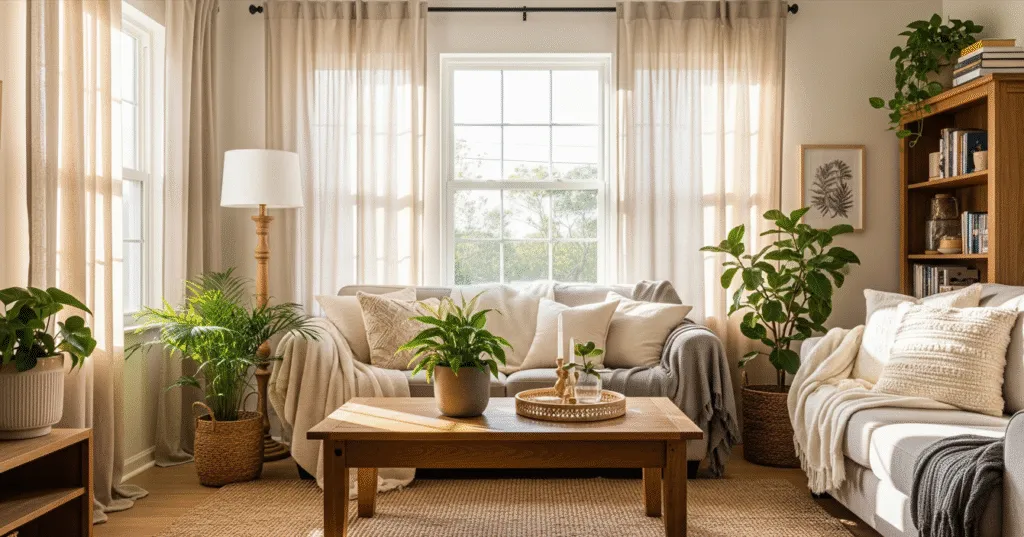 Using Natural Lighting to Enhance Living Room Comfort