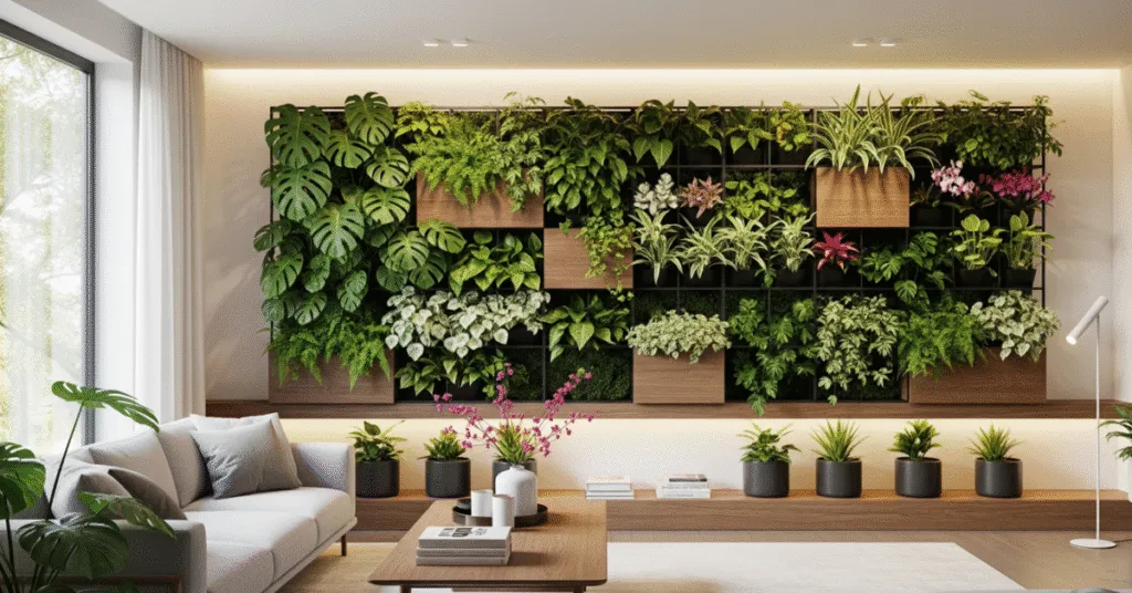 Vertical Gardens Space-Saving Green Ideas