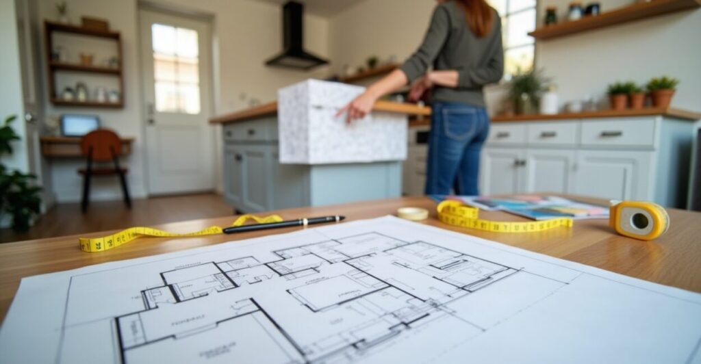 budget friendly kitchen layout change ideas