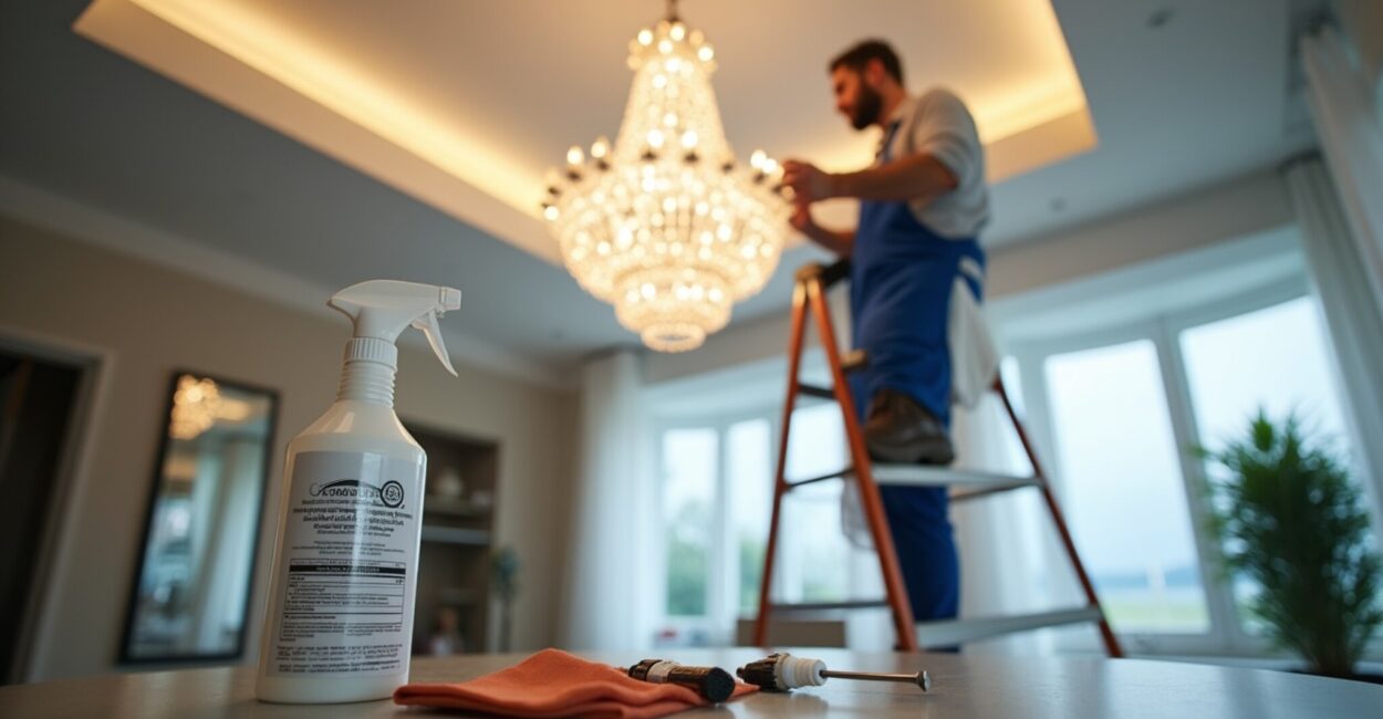 chandelier maintenance