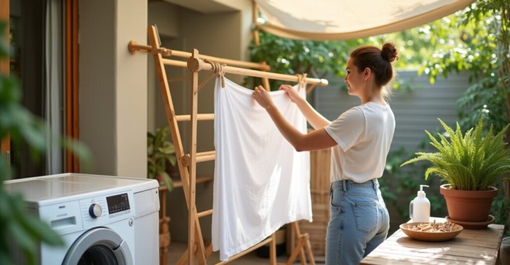 outdoor laundry