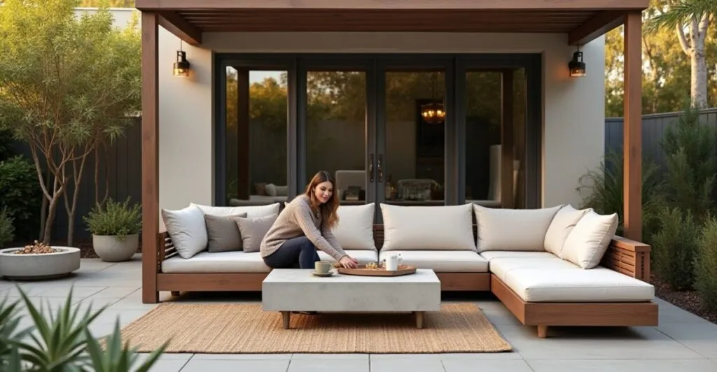 backyard lounge