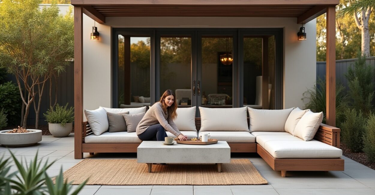 backyard lounge