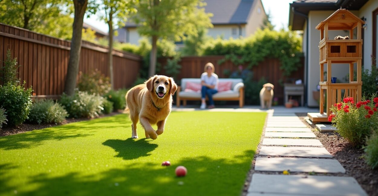 pet-friendly backyard makeovers before and after