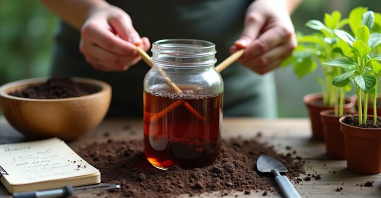 making and using compost tea safely