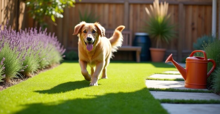 pet-friendly green landscaping for yards
