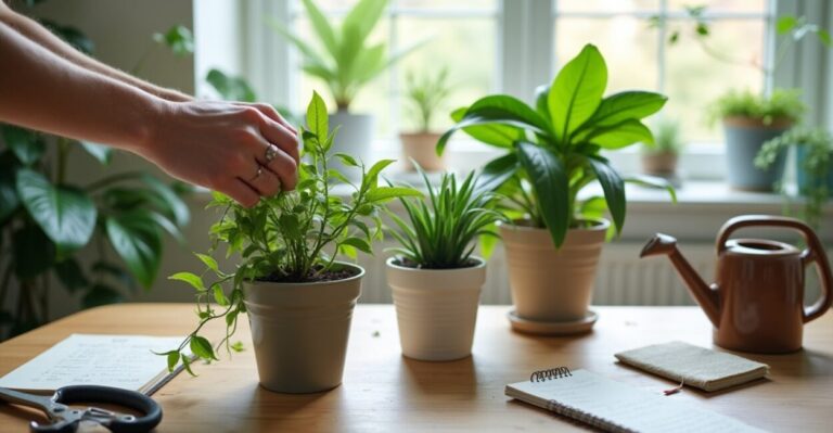 how to care for low-light air-purifying plants