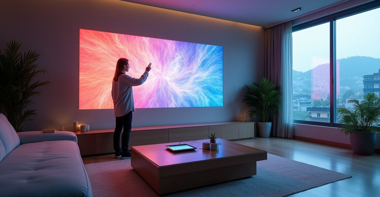 Technological wall finishes