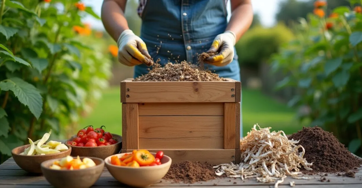 how to start a home compost bin