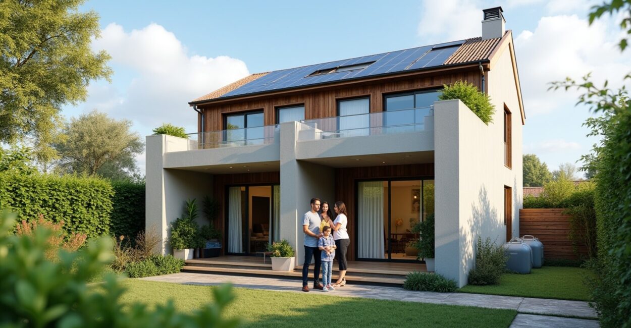 casa duplex sustentável