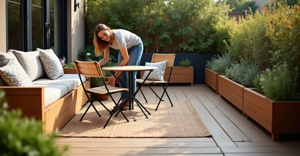 small backyard patio deck design ideas