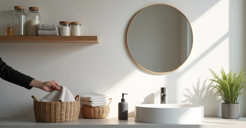 bathroom storage