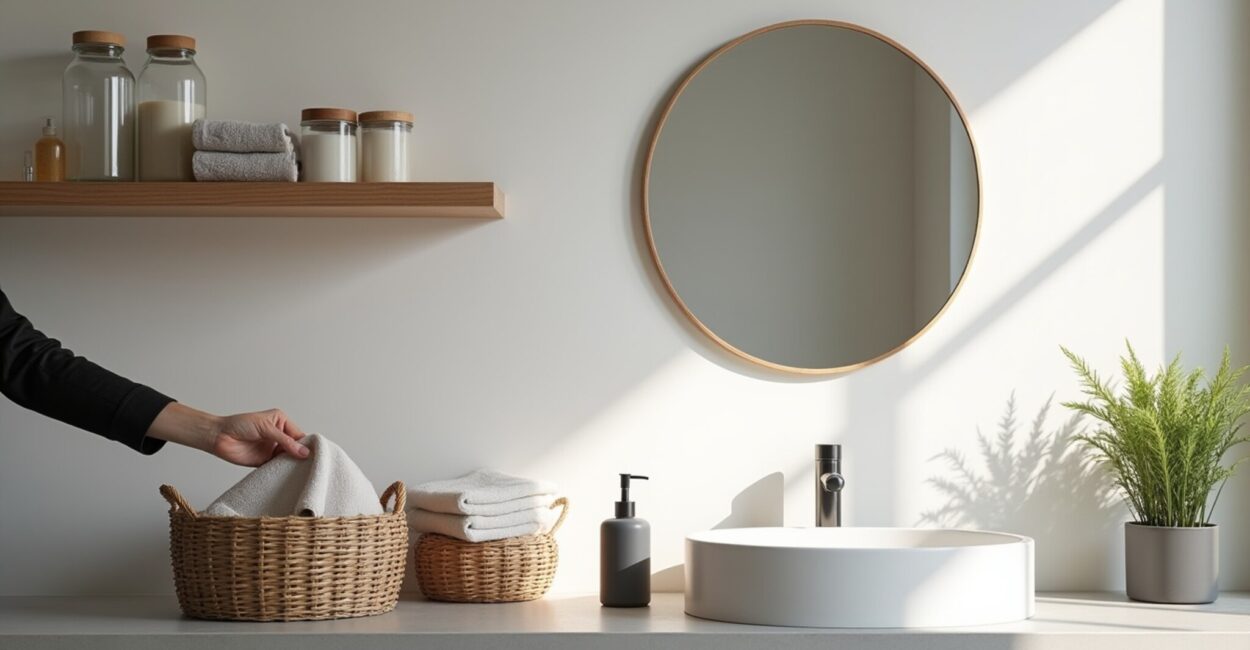 bathroom storage