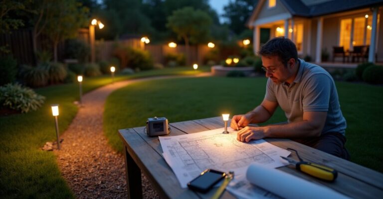 solar vs low voltage landscape lighting tricks