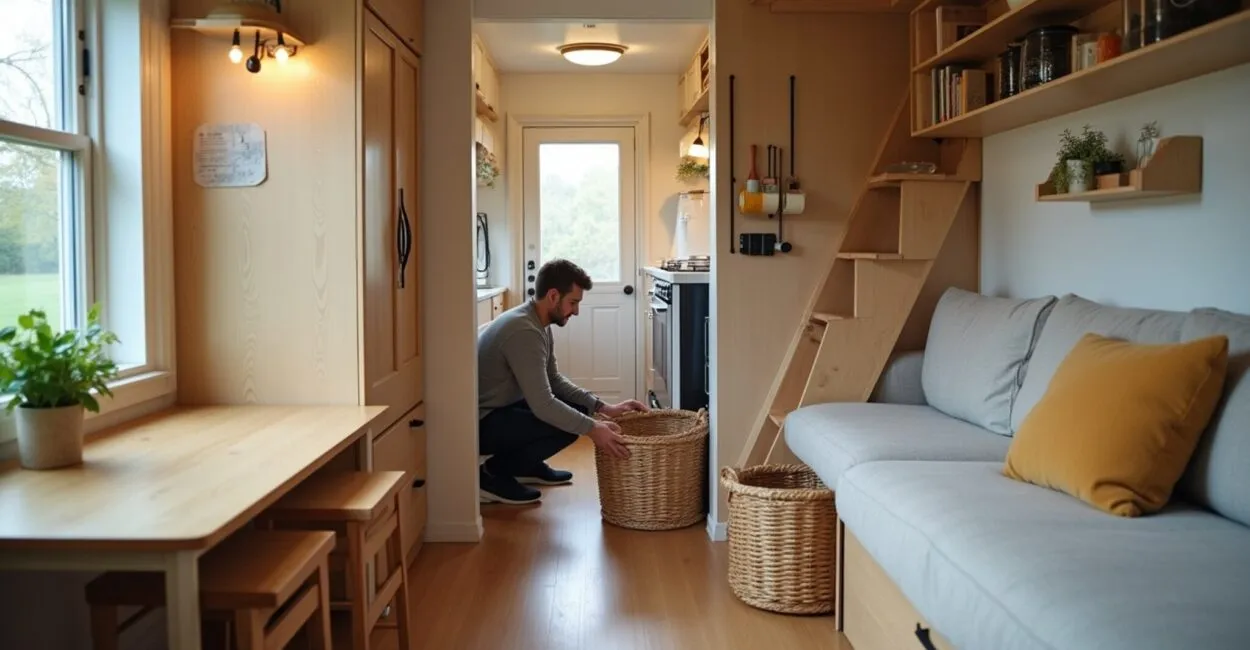 small space and tiny home storage solutions