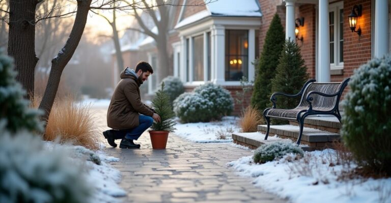 winter landscaping