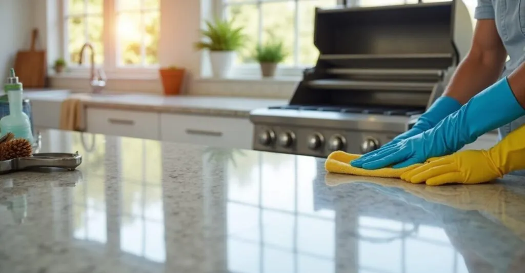 gourmet area maintenance and discover easy upkeep routines—seal stone counters, clean grease traps—like weekly grill deep‑cleans to extend appliance life