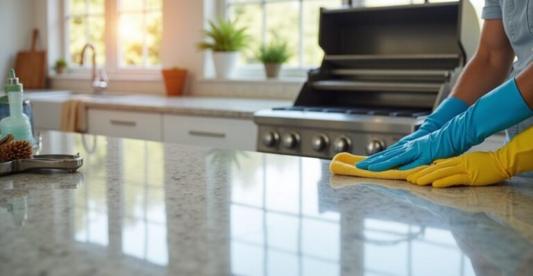 gourmet area maintenance and discover easy upkeep routines—seal stone counters, clean grease traps—like weekly grill deep‑cleans to extend appliance life