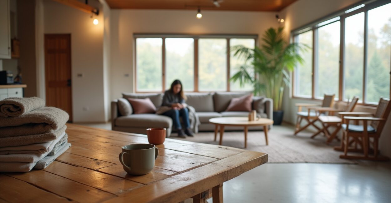 3. Open-plan lofts: airy, flexible cabin solutions