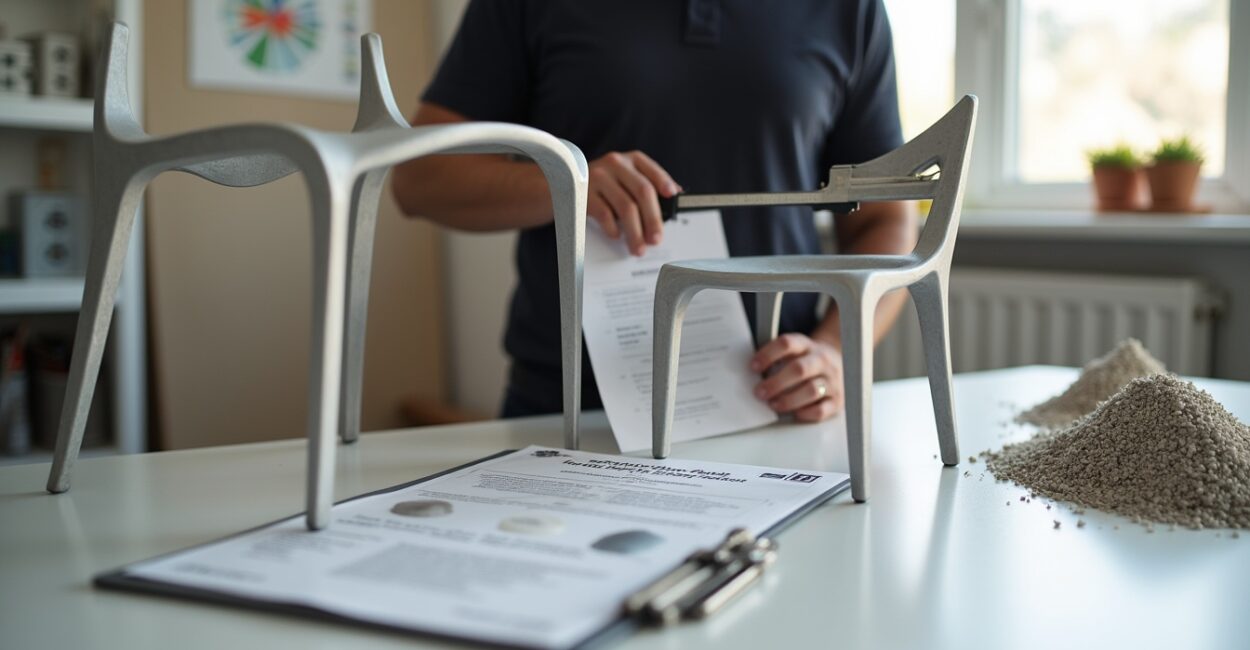 3. Recycled aluminum: lightness, precision, and recyclability