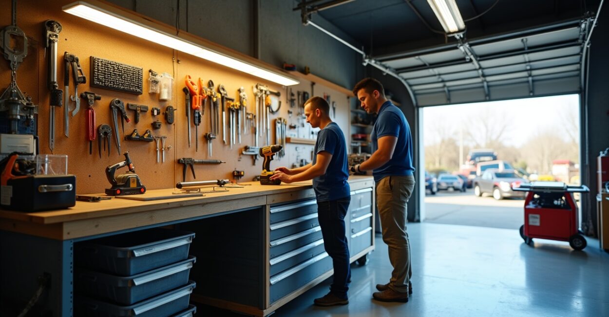 3. Workshop Zones: Tools, Workbenches, and Workflow
