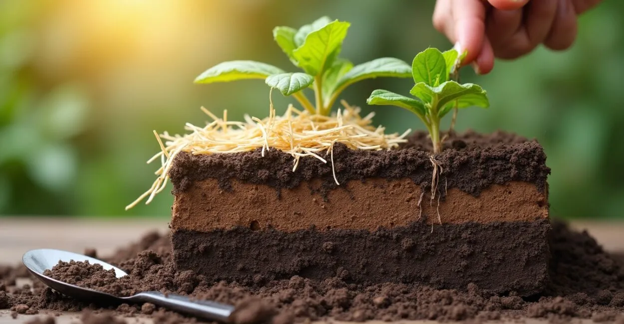 Testing mulching techniques: how to trial bark, straw and mixes