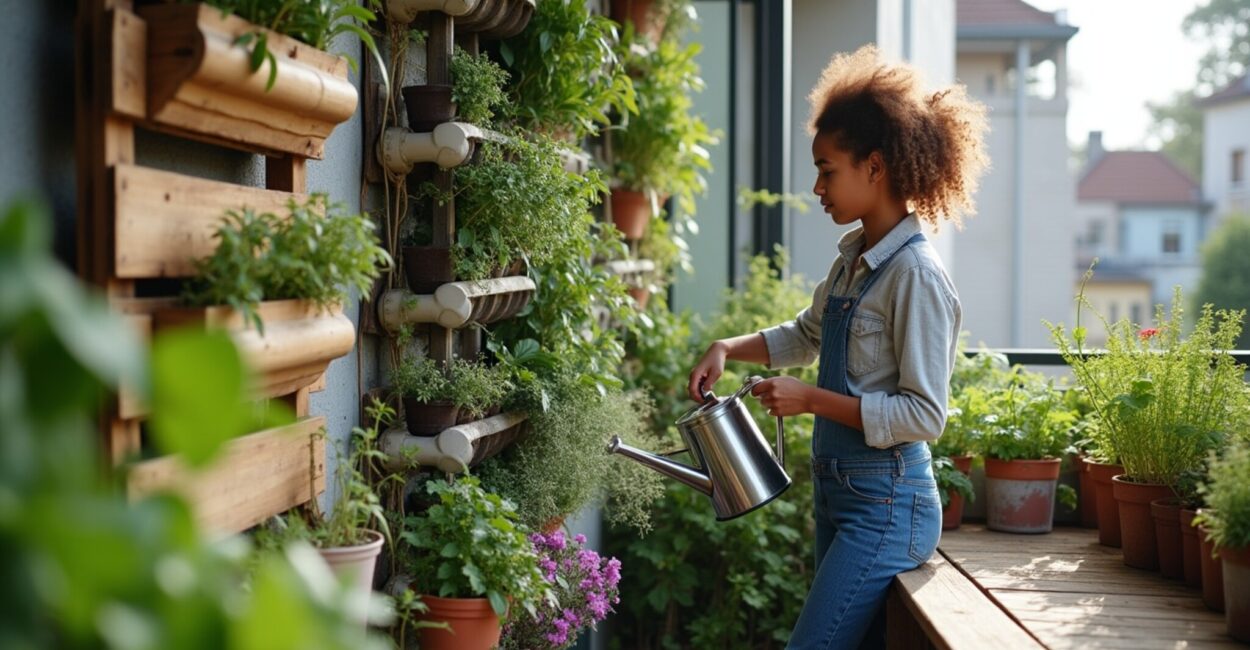 cheap vertical garden ideas