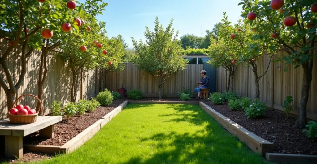 backyard orchard design