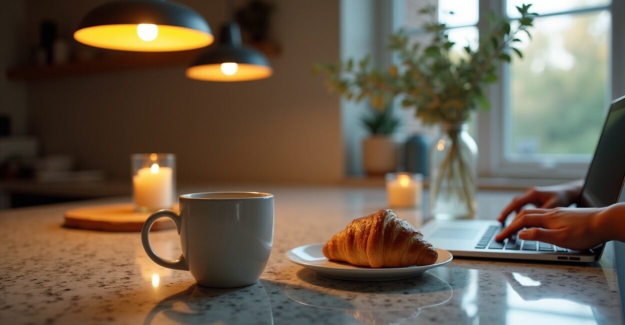 Designing scenes and ambience for evening